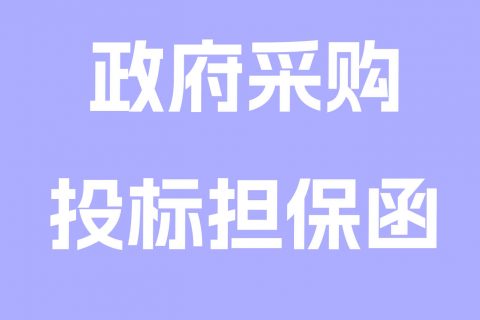 政府采购投标担保函